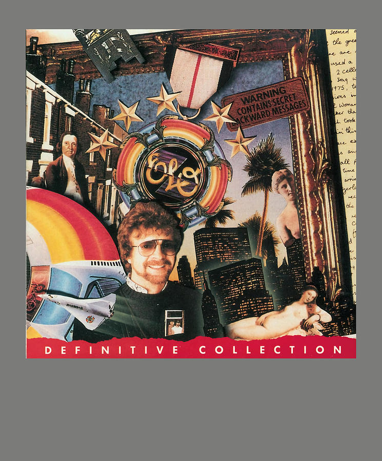 Electric Light Orchestra Definitive Collection Album Cover Digital Art