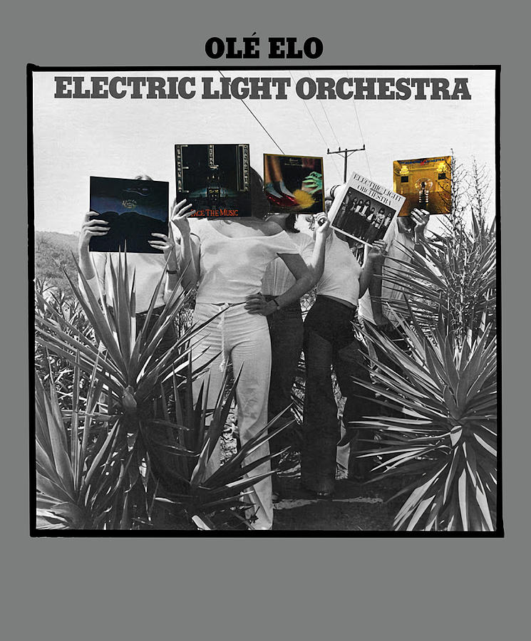Electric Light Orchestra Ol Elo Album Cover Digital Art by Adelaide