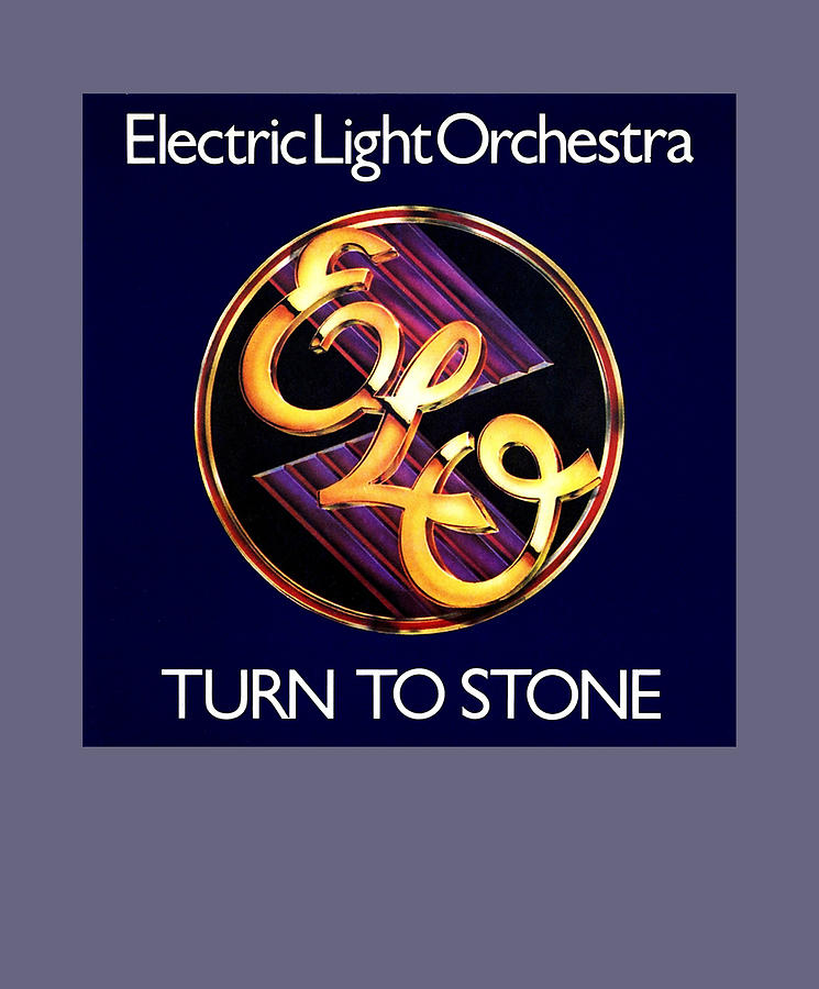 Electric Light Orchestra Turn To Stone Album Cover Digital Art By Victoria Doyle Fine Art America 