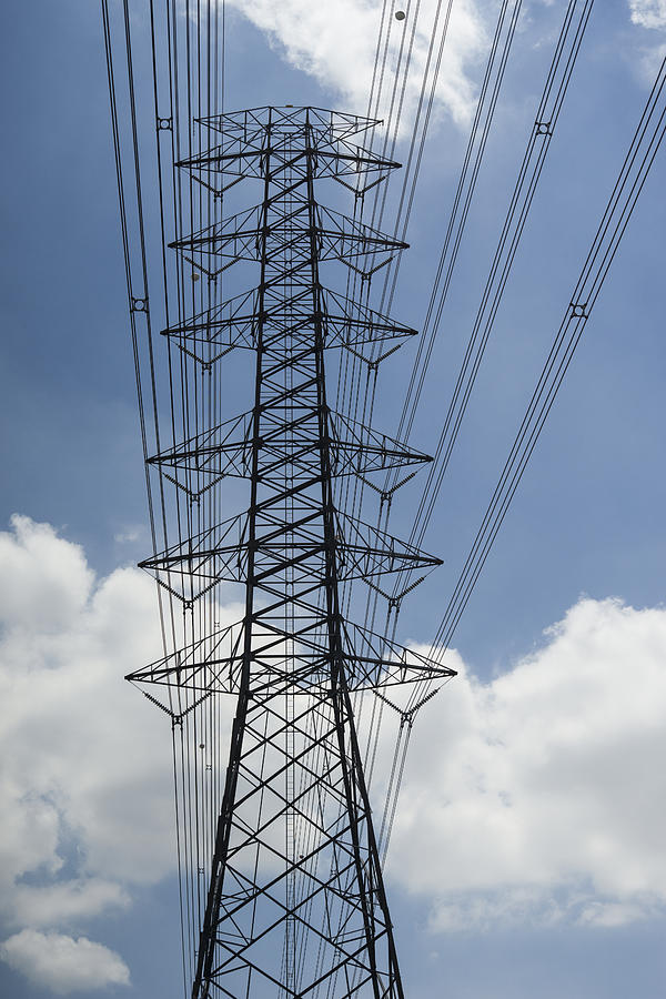 Electricity Transmission Lines And Pylon Photograph by IttoIlmatar