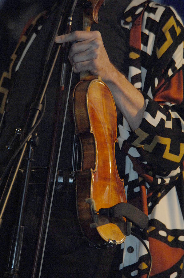 Electrifying Violin of Tom Rigney Photograph by Bonnie Colgan