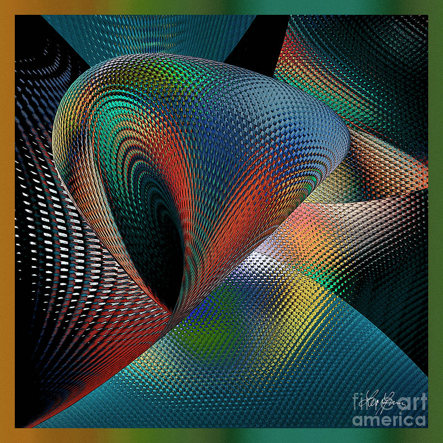 Electronic music Digital Art by Leo Symon