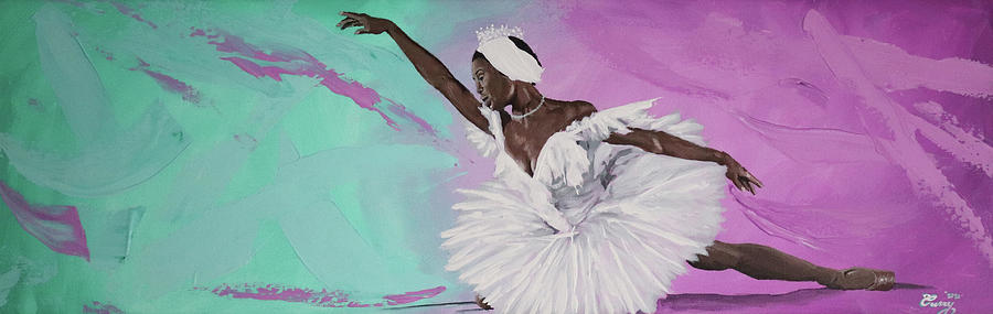 Elegance And Discipline Painting by Myron Curry
