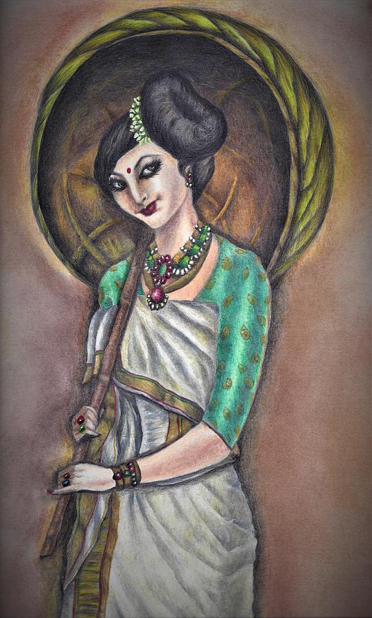 Elegance Drawing by Tara Krishna