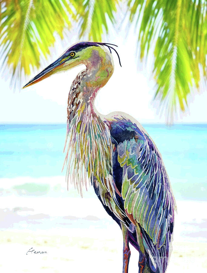 Elegant Repose - On The Beach Painting