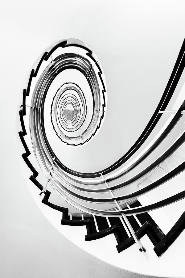 Elegant Staircase Photograph by Elvira Peretsman