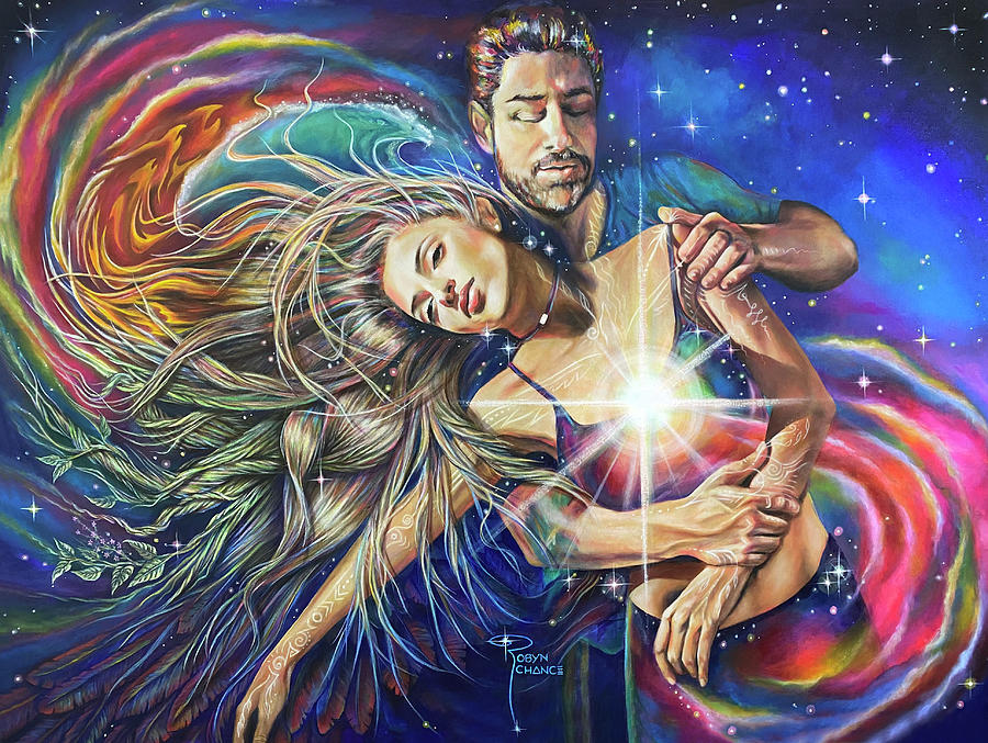 Elements Of Dance Painting by Robyn Chance