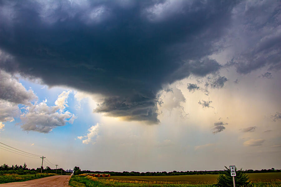 Elements of Light and Storm 006 Photograph by NebraskaSC