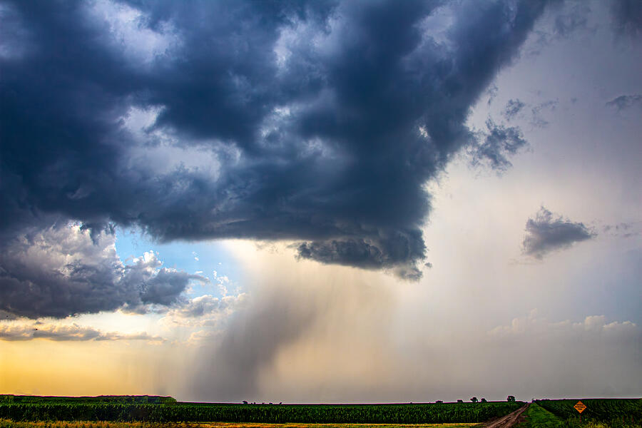 Elements of Light and Storm 007 Photograph by NebraskaSC