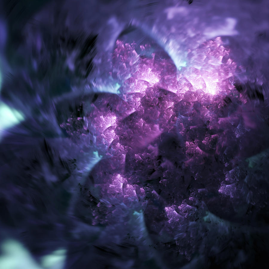 Eleutherozoa Nebula Digital Art by Jo Voss