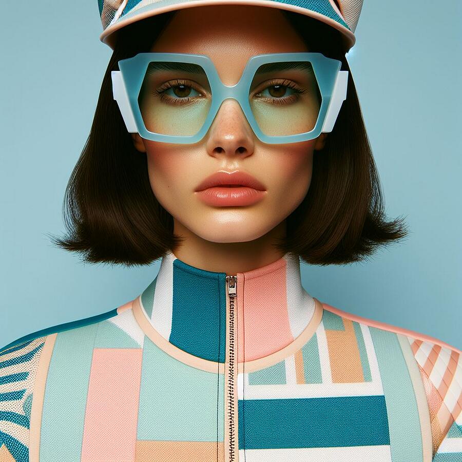 Elevate Your Style with a Modern Bob Haircut and Futuristic Outfit Digital Art by Artfinity X Elevate Your Style with a Modern Bob Haircut and Futuristic Outfit Digital Art by Artfinity X