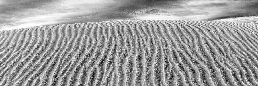 Elevated view of sand dunes in a desert, Borrego Valley, Borrego Springs, San Diego County, Californ Photograph by Panoramic Images