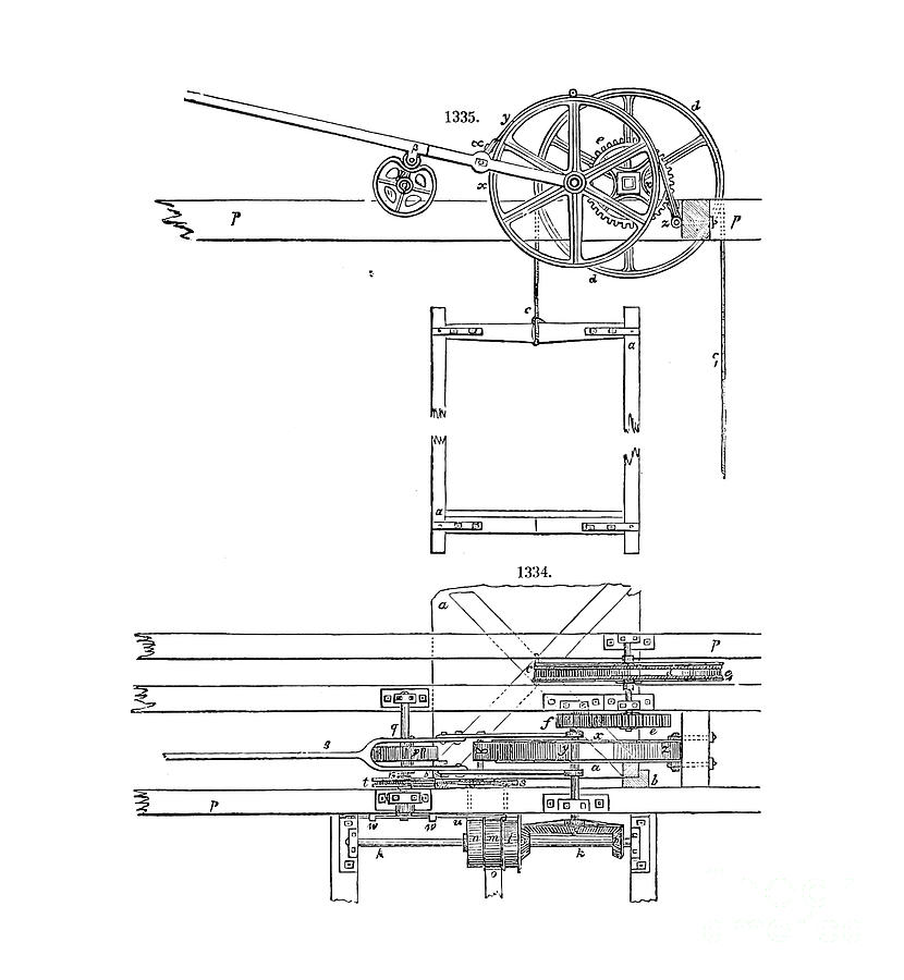 Elevators g1 Drawing by Historic Illustrations | Fine Art America