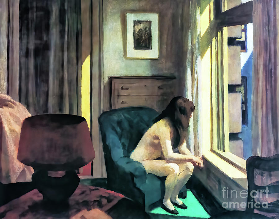 Eleven AM - 1926 Painting by Edward Hopper