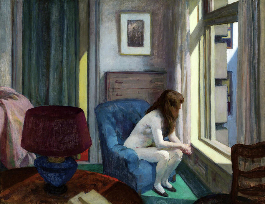 Edward Hopper Painting - Eleven am by Edward Hopper