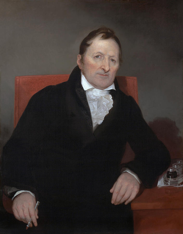 Eli Whitney Portrait - By Samuel Morse Painting by War Is Hell Store
