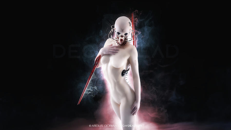 Elina the first Hybrid Assassin v2 Digital Art by Argus Dorian