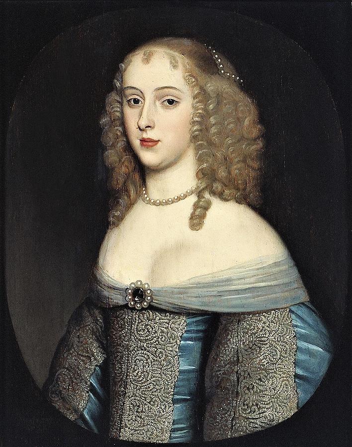 Elisabeth van Nassau-Beverweerd c 1635-1718 Painting by Gerard van ...