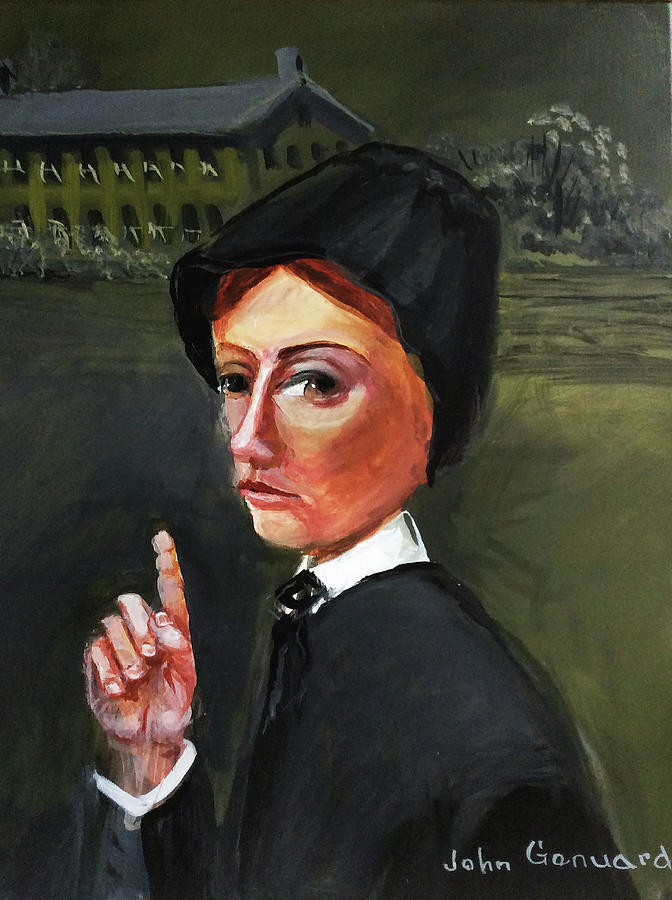 Portrait Painting - Elizabeth Ann Seton by John Genuard