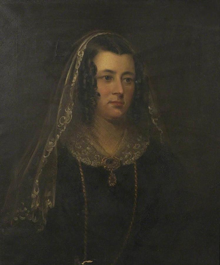 Elizabeth Cornish Mrs William Benthall d 1871 Painting by Anonymous ...