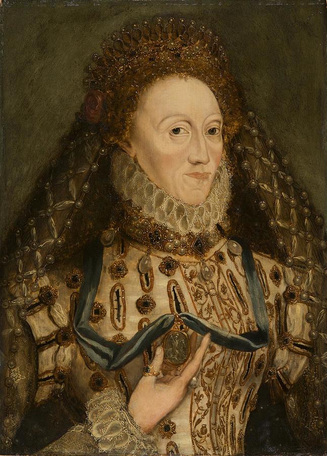 Elizabeth I 1533-1603 Painting by Anonymous