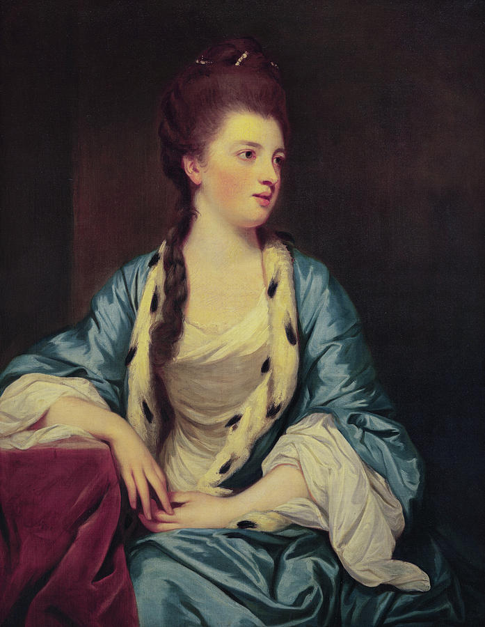 Elizabeth Kerr, Marquise of Lothian Painting by Joshua Reynolds - Pixels