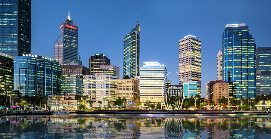 Elizabeth Quay Perth Photograph by Anek Suwannaphoom - Fine Art America