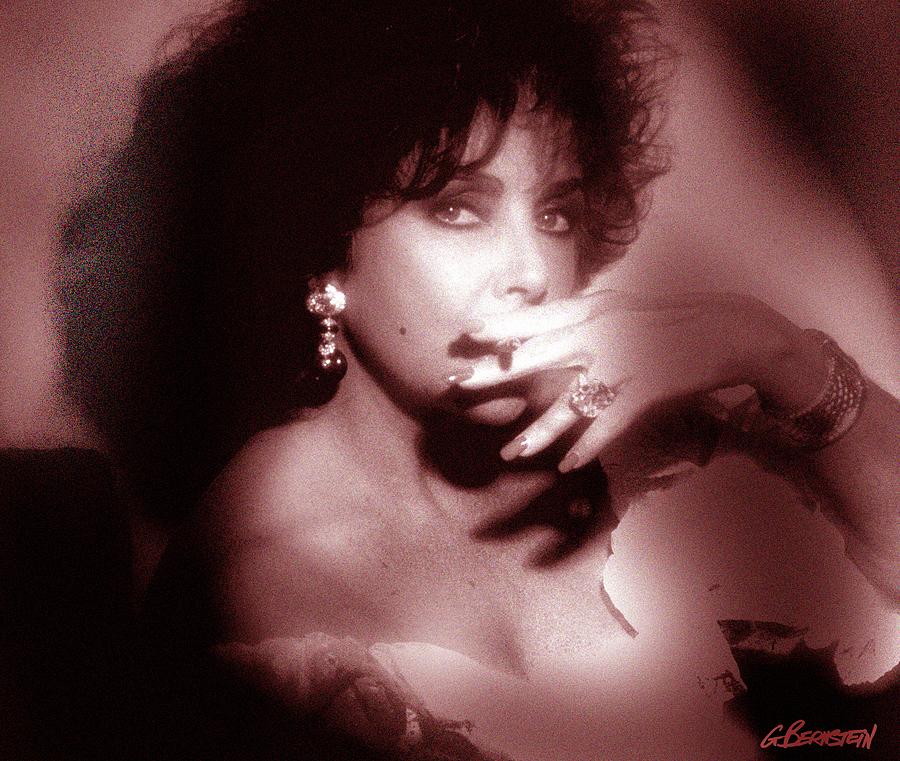 Elizabeth Taylor 7 ROSE . Culver City, CA 1987 Photograph by Gary Bernstein Elizabeth Taylor 7 ROSE . Culver City, CA 1987 Photograph by Gary Bernstein