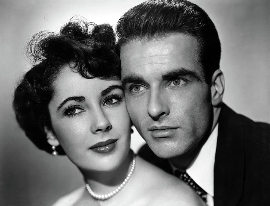 ELIZABETH TAYLOR and MONTGOMERY CLIFT in A PLACE IN THE SUN -1951-, directed by GEORGE STEVENS. Photograph by Album