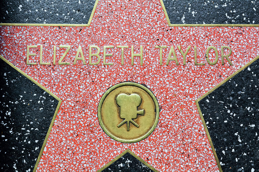 Elizabeth Taylor Star Photograph by Kyle Hanson