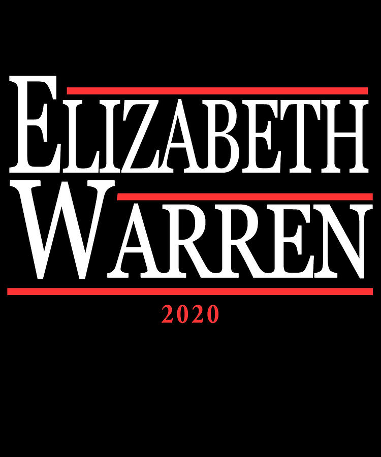 Elizabeth Warren 2020 Digital Art by Flippin Sweet Gear