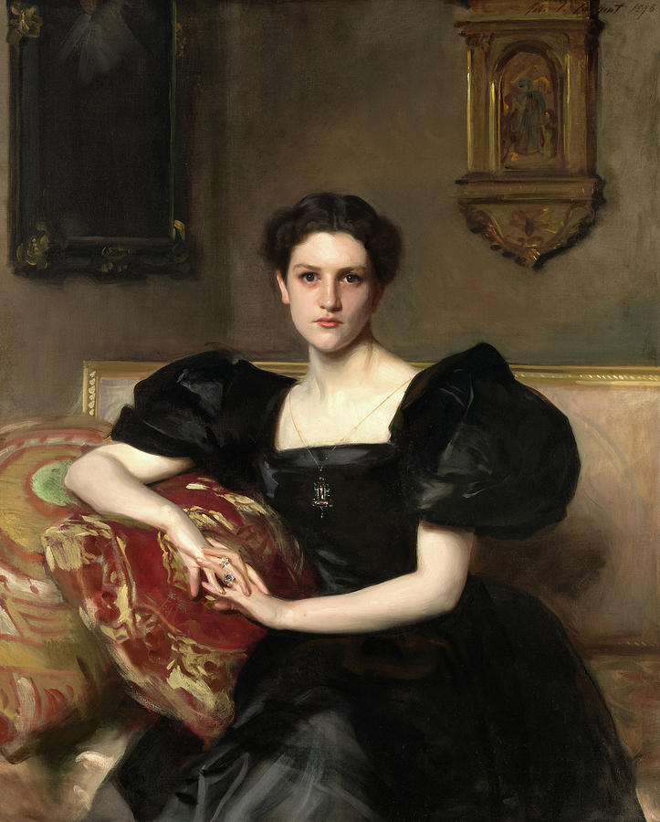 Elizabeth Winthrop Chanler, 1893 Painting by John Singer Sargent