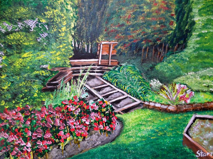 Elizabeths Garden Painting