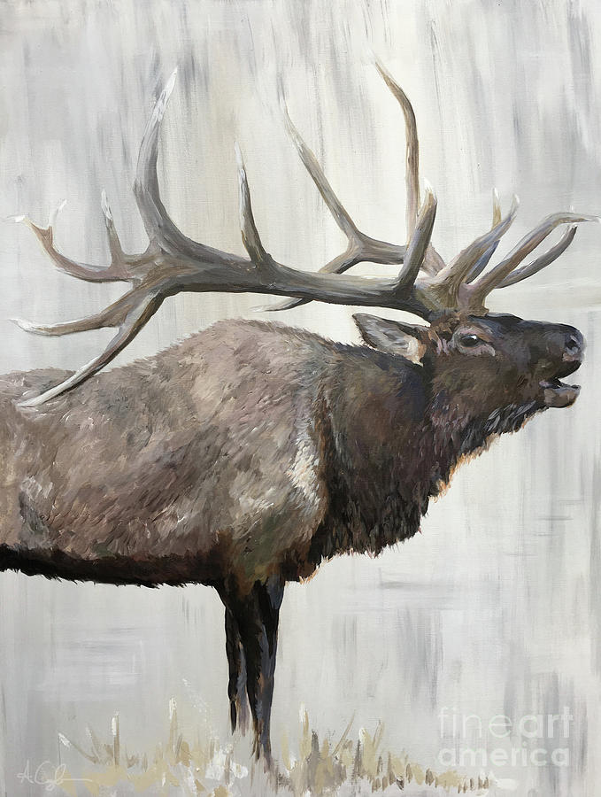 Elk Call Digital Art by Audrey Caylor - Fine Art America