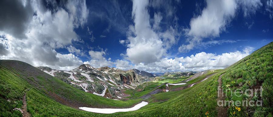 Elk Creek Canyon at the Continental Divide - Colorado Trail Photograph ...