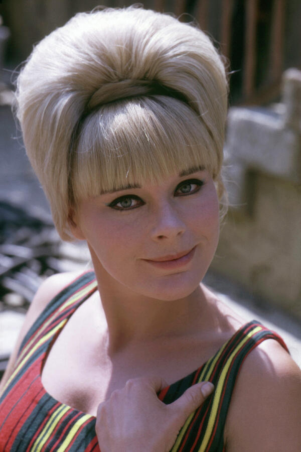 Elke Sommer Glamour Pin up Bouffant Hair Style 1960 Beauty Vintage Photograph by Silver Screen Elke Sommer Glamour Pin up Bouffant Hair Style 1960 Beauty Vintage Photograph by Silver Screen