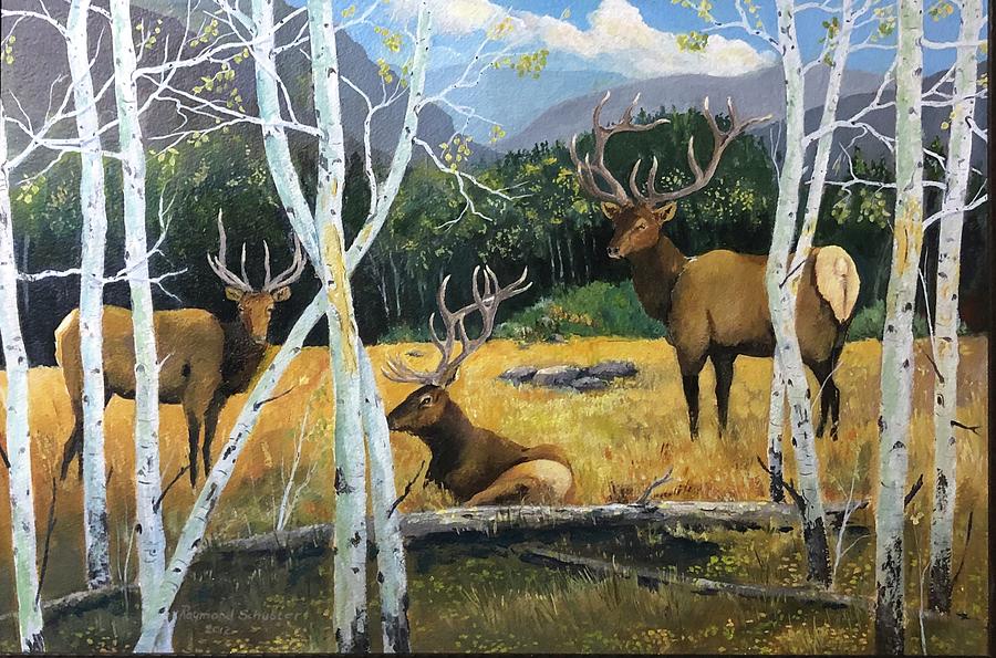 Elks Club Painting by Raymond Schuster - Fine Art America