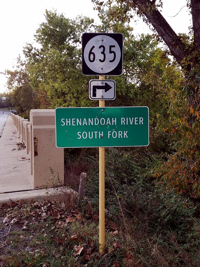 Elkton Bridge in Elkton Va Virginia on Bus 33 Hwy 33 Shenandoah River ...