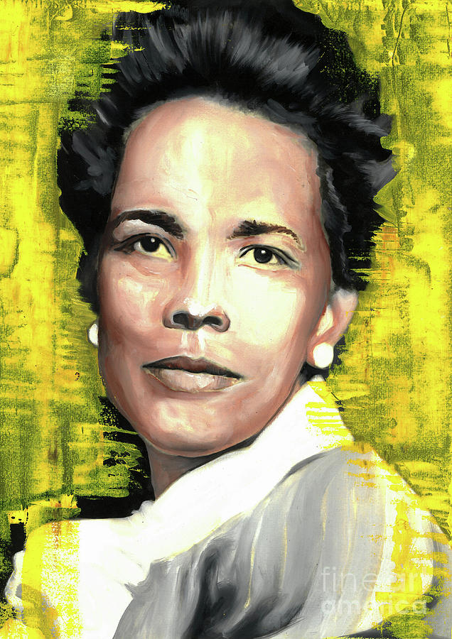 Ella Baker Drawing by Smh Yrdbk