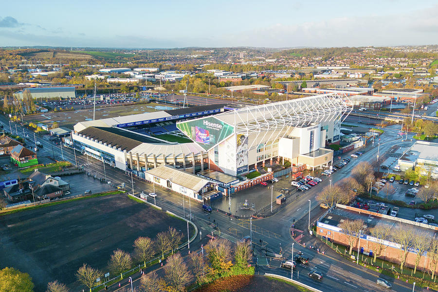 Elland Road From The Air Photograph