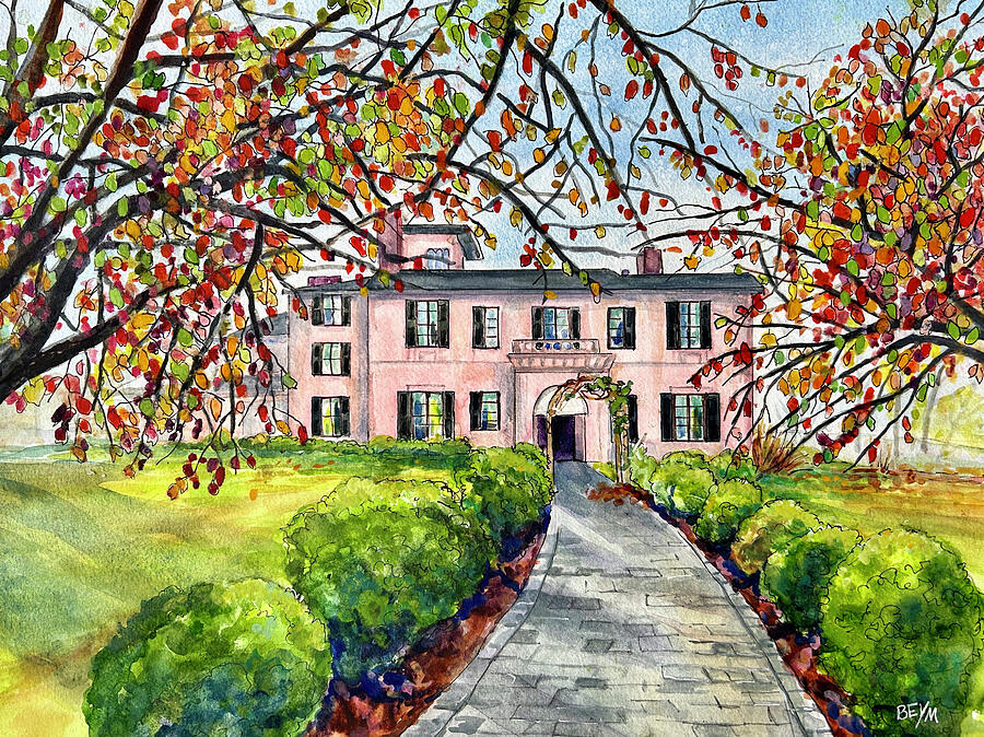 Ellarslie Trenton City Museum Painting by Clara Sue Beym Ellarslie Trenton City Museum Painting by Clara Sue Beym