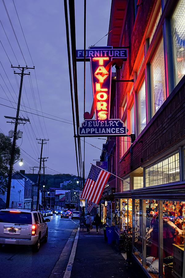 Ellicott City Night Photograph by Doug Swanson - Fine Art America