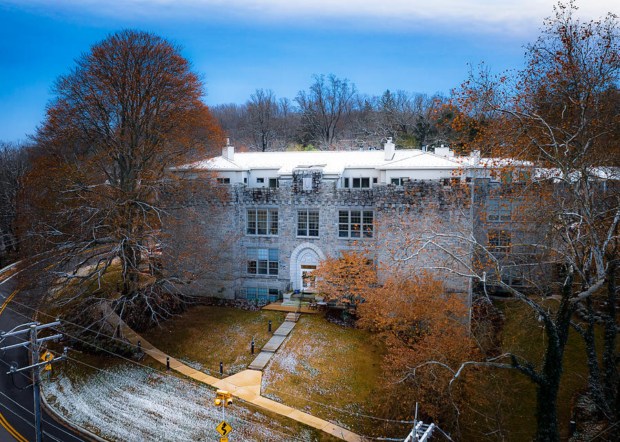 Ellicott's Elementary Photograph By Historic Ellicott City By Air 