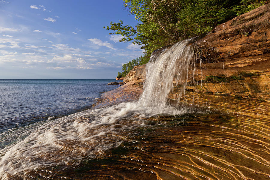 Elliot Falls 4 Photograph by Steve Petrides - Fine Art America