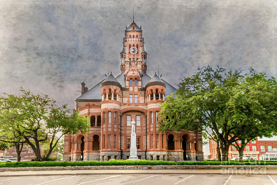 Ellis County Courthouse Photograph by Lynn Sprowl Pixels