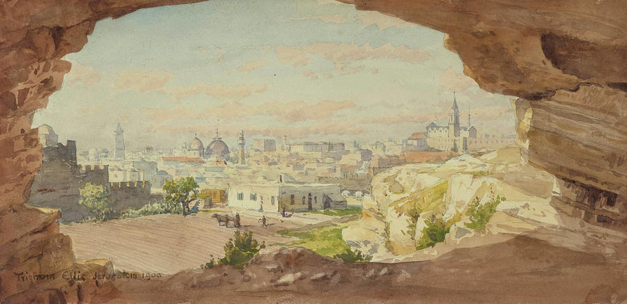 Ellis Tristram James , Jerusalem Painting by Artistic Rifki
