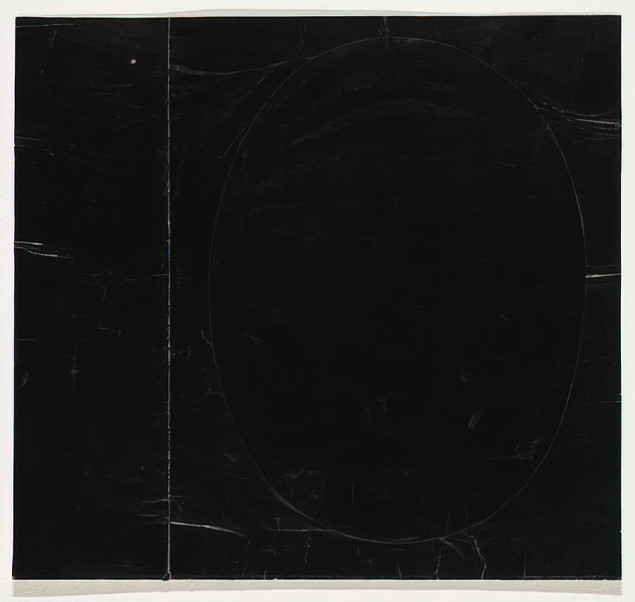 Ellsworth Kelly - Black on Black Painting by Alexandra Zarova - Fine ...