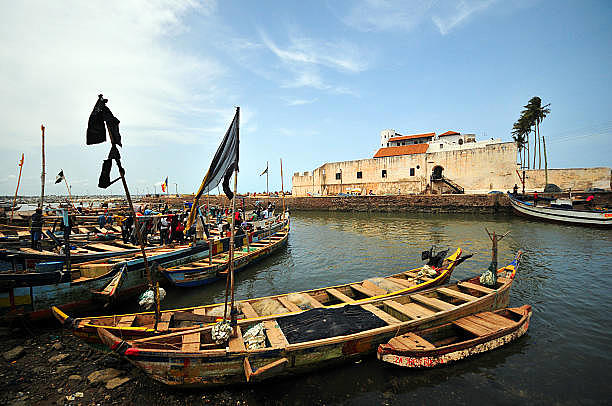 Elmina Lagoon Ghana Photograph by Alfred Bonsu - Fine Art America