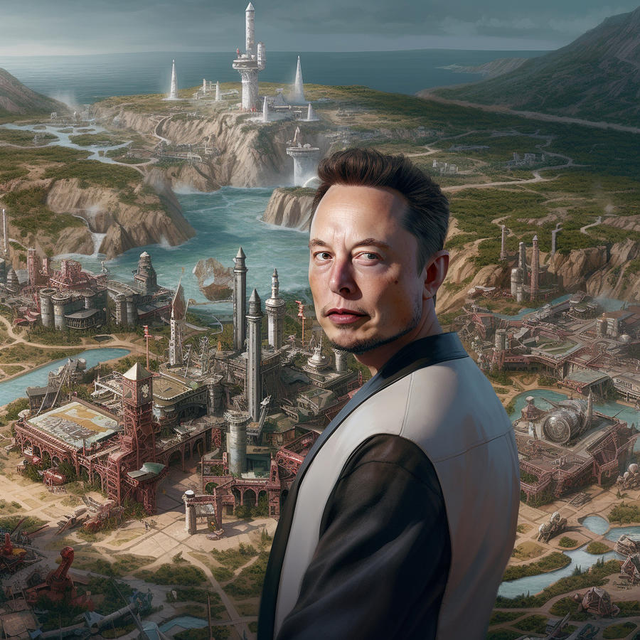 Elon Musk UTOPIA Land Hyper Realistic Stunning Bcfe Be Cb A Fbadbda, By ...