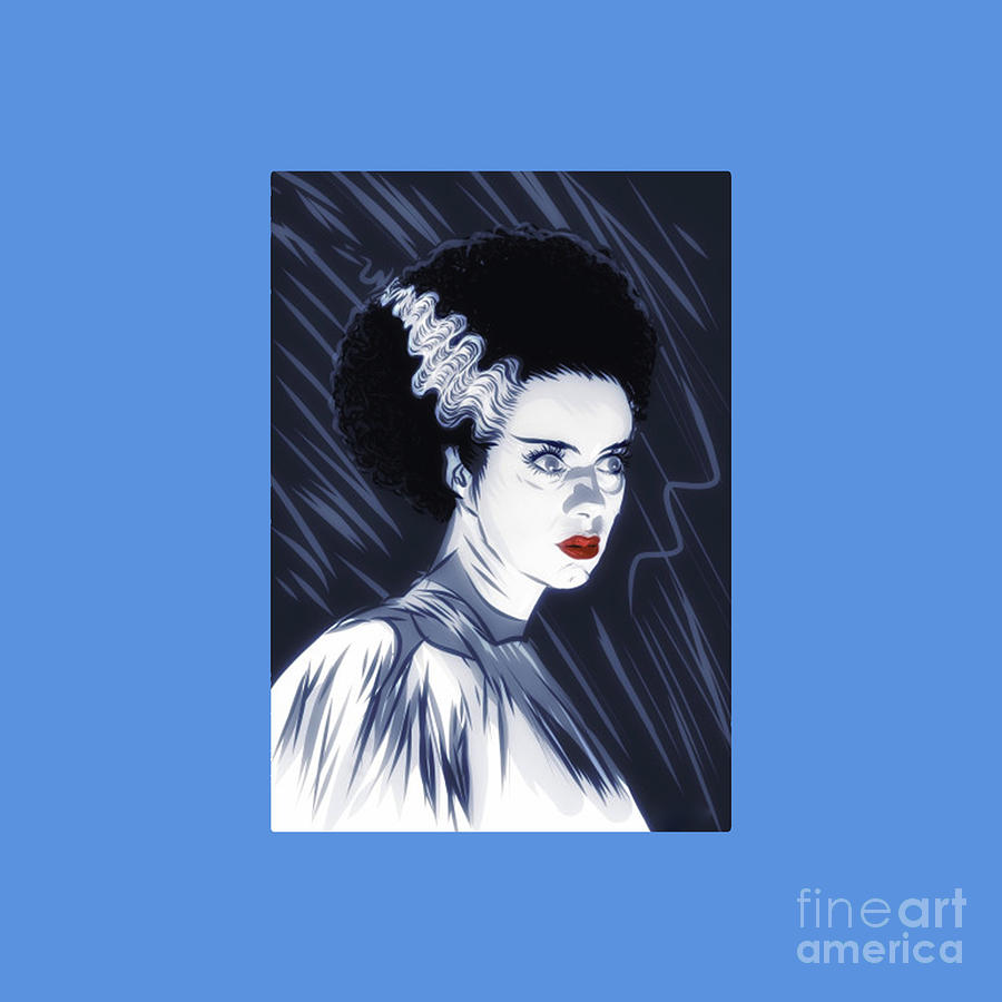 Elsa Lanchester Drawing by Mary S Roberts - Fine Art America
